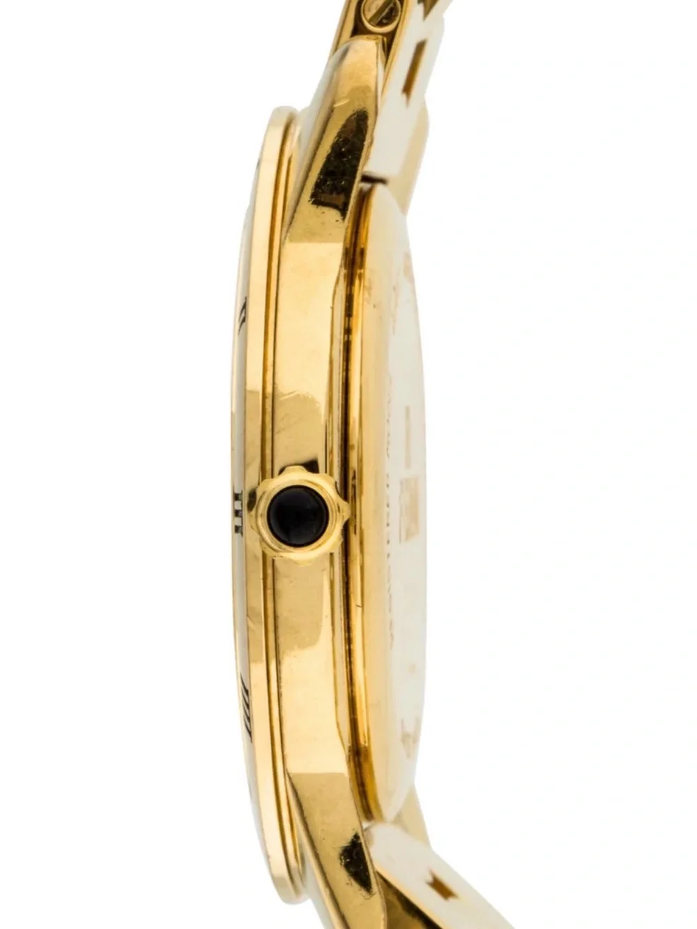 Fendi Gold Men's Dress Watch with Gold Dial